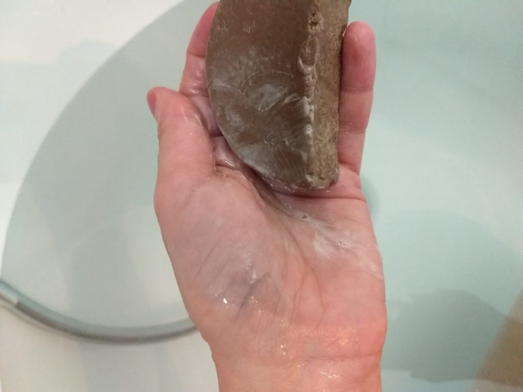 Shampoing solide Comme Avant au rhassoul et à l'huile d'Argan